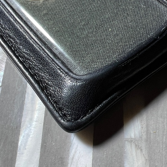 🎩Tumi Classic Black Leather Card Holder - Picture 4 of 15